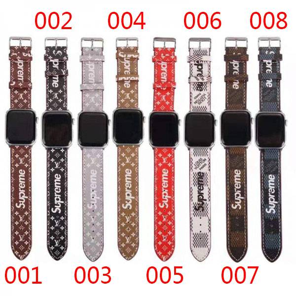 Supreme lv apple watch band online